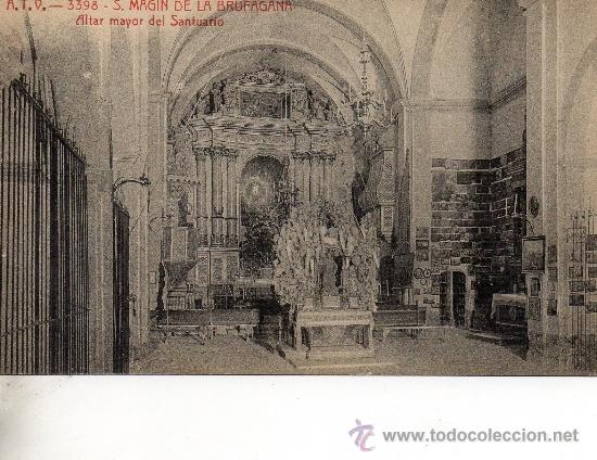 Postales: san magin de la brufaga&ntilde;a. atv 3398 altar santuario