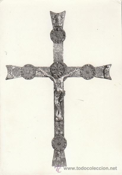 Postkarten: Santa Maria de Vilabertran, Cruz del altar, editor:Meli