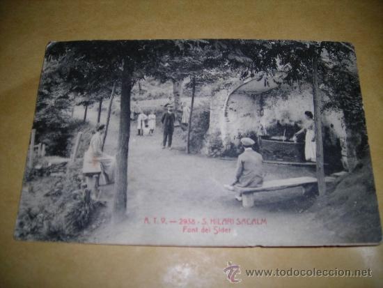 Postcards: A.T.V. 2938 -S. HILARI SACALM . FONT DEL SIDER . POSTAL CIRCULADA 14X9 CM.