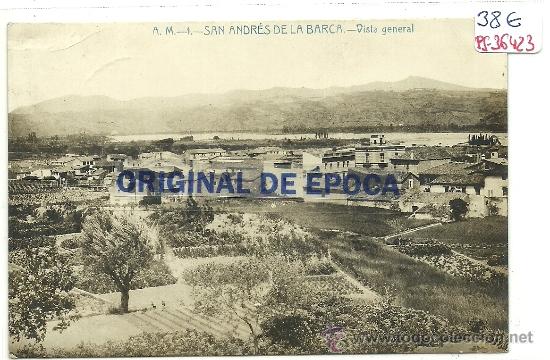 Postcards: (PS-36423)POSTAL FOTOGRAFICA DE SAN ANDRES DE LA BARCA-VISTA GENERAL