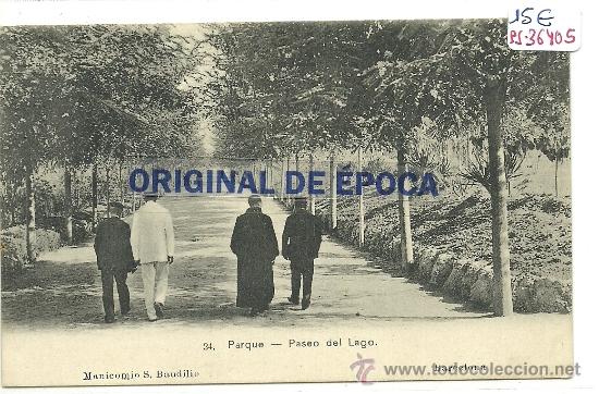 Postales: (PS-36405)POSTAL DE S.BAUDILIO-MANICOMIO.PARQUE.PASEO DEL LAGO