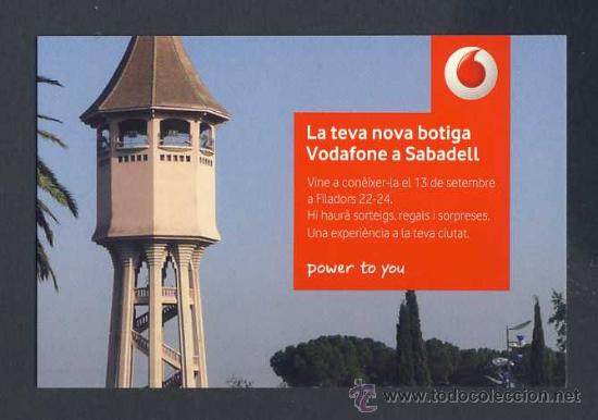 Postales: Postal de SABADELL: Botiga Vodafone - Foto 1