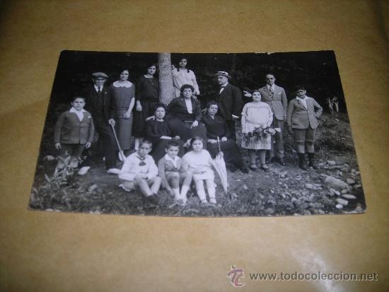 Postcards: SANT HILAI SACALM - FONT DEL PICO  POSTAL FOTOGRAFICA  - 14X9 CM.  1923 -