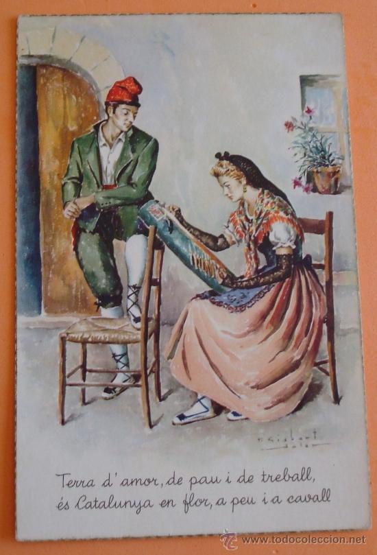 Postales: TARJETA  POSTAL CATALANA - Foto 1