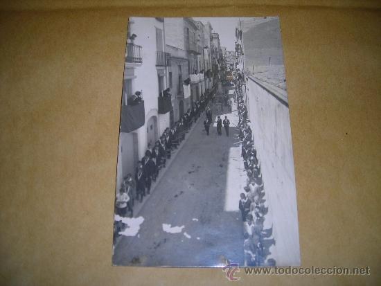 Postcards: VILLANUEVA Y GELTRU ASAMBLEA MARIANA 6 DE MAYO 1923 - POSTAL FOTOGRAFICA 14X9 CM.
