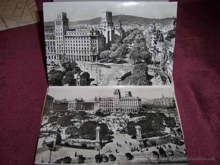 Postales: BARCELONA. Librillo de 10 postales. Ediciones ZERKOWITZ - Foto 2