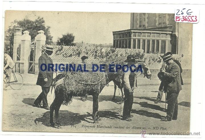 Postcards: (PS-36553)POSTAL DE COMERCIANTES ESPA&Ntilde;OLES