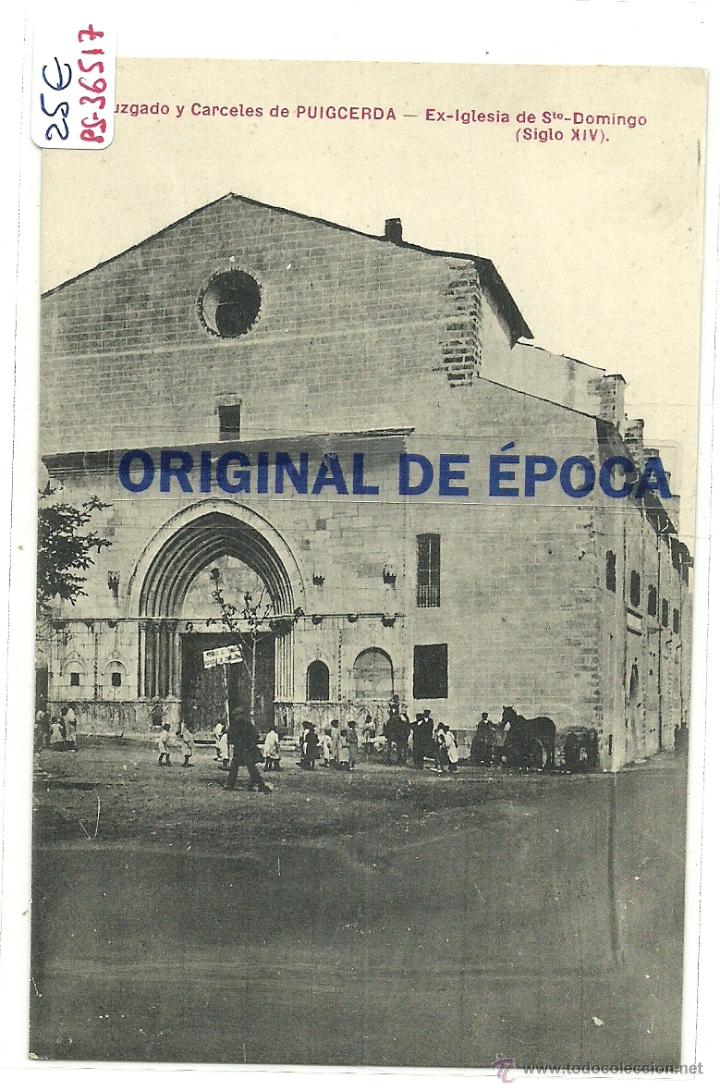 Postkarten: (PS-36517)POSTAL DE PUIGCERDA-JUZGADO Y CARCELES