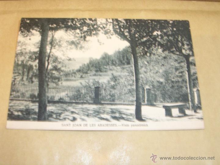 Postcards: SANT JOAN DE LES ABADESSES - VISTA PANORAMICA  .HUECOGRAB. MUMBRU .14X9 CM.