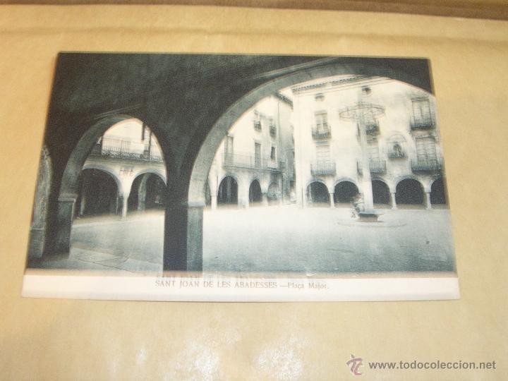 Postkarten: SANT JOAN DE LES ABADESSES - PLA&Ccedil;A MAJOR  .HUECOGRAB. MUMBRU .14X9 CM.