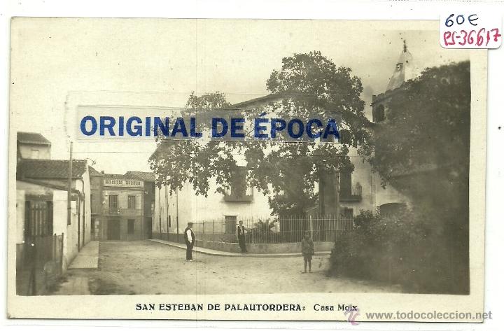 Postkarten: (PS-36617)POSTAL FOTOGRAFICA DE SAN ESTEBAN DE PALAUTORDERA-CASA MOIX