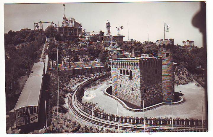 Postales: BARCELONA. EL TIBIDABO - Foto 1