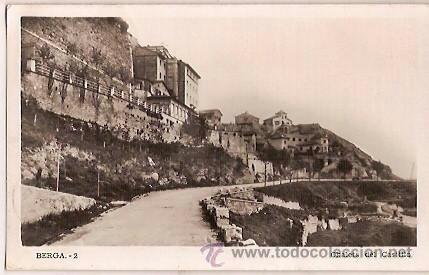 Postales: ANTIGUA POSTAL 2 BERGA CHALETS DEL CASTILLO ESCRITA - Foto 1