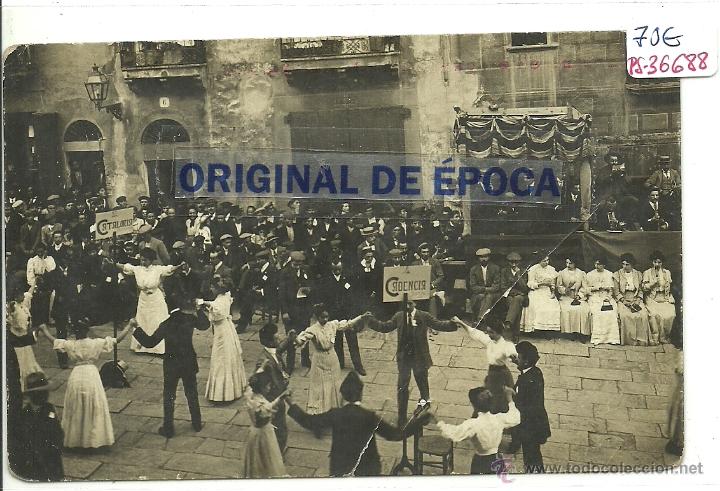 Postkarten: (PS-36688)POSTAL FOTOGRAFICA DE SALLENT-CONCURS DE SARDANES,CADENCIA DE BERGA,ETC.