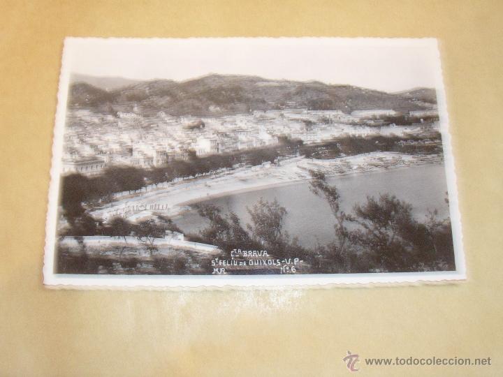 Postkarten: ST. FELIU DE GUIXOLS -V.P-CTA BRAVA N&ordm;6 - MR - POSTAL FOTOGRAFICA 14X9 CM.