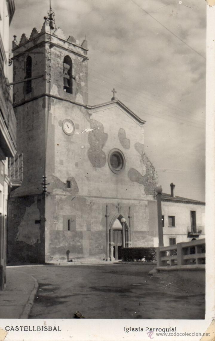 Postkarten: castellbisbal. iglesia