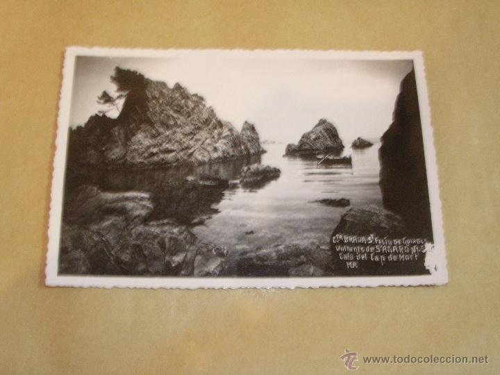 Postkarten: ST. FELIU DE GUXOLS N&ordm;5 CTA. BRAVA VOLTANTS DE S'AGARO CALA DEL CAP DE MORT MR FOTOGRAFICA 14X9 CM.