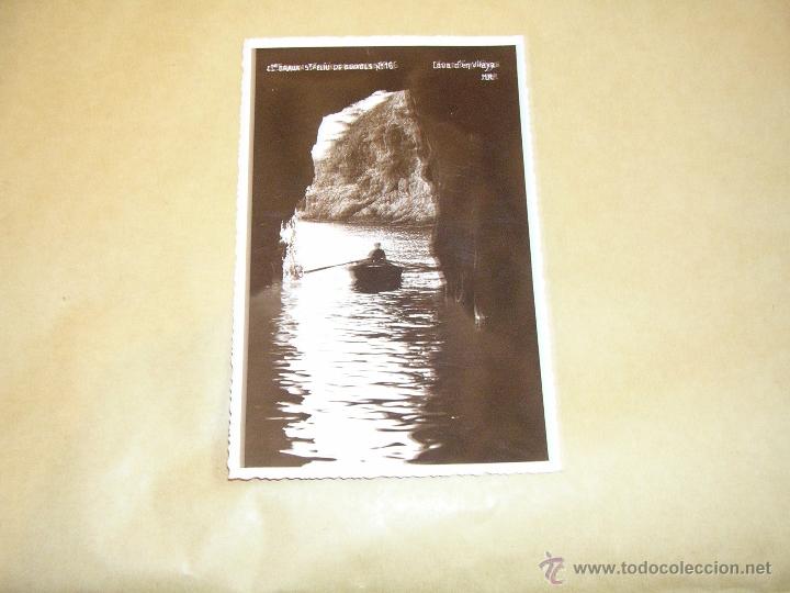 Postkarten: ST. FELIU DE GUIXOLS CTA. BRAVA N&ordm; 16 COVA D'EN VITAYA . MR FOTOGRAFICA 14X9 CM.