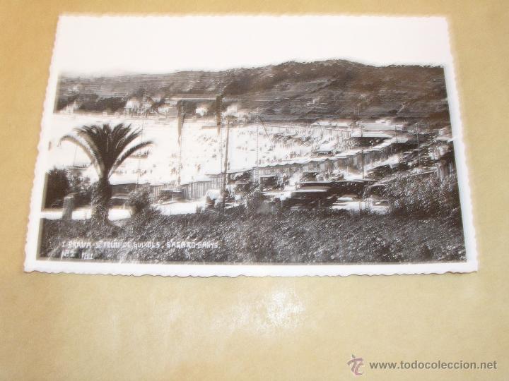 Postkarten: ST. FELIU DE GUIXOLS -  C.BRAVA S'AGARO BANYS N&ordm; 2 MUR FOTOGRAFICA 14X9 CM.