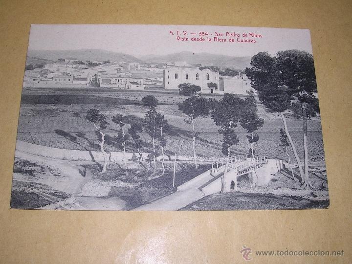 Postcards: A.T.V. - 384 SAN PEDRO DE RIBAS VISTA DESDE LA RIERA DE CUADRAS - 14X9 CM.