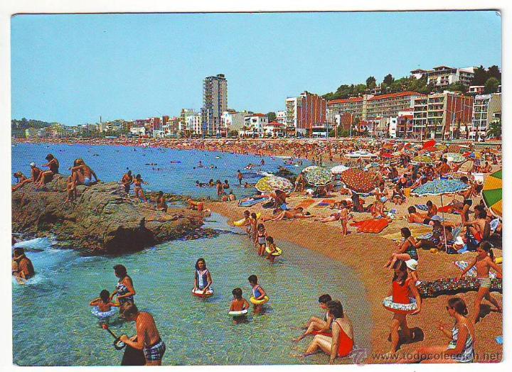 Postales: LLORET DE MAR. PLAYA - Foto 1
