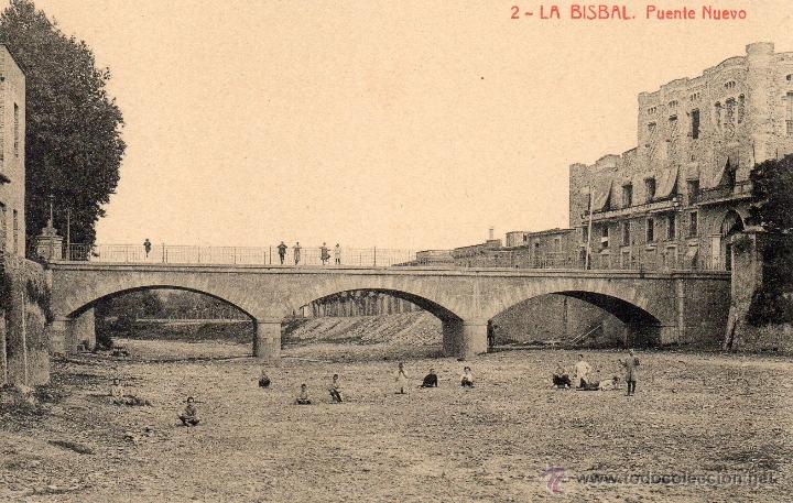 Postales: la bisbal. 2 puente nuevo. thomas - Foto 1