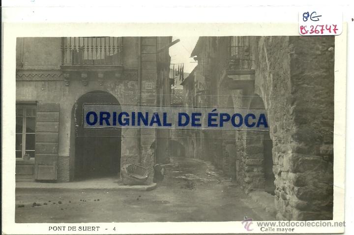 Postales: (PS-36747)POSTAL DE PONT DE SUERT-CALLE MAYOR