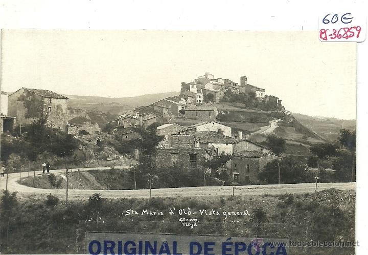 Postcards: (PS-36859)POSTAL FOTOGRAFICA DE STA.MARIA D&acute;OLO-VISTA GENERAL