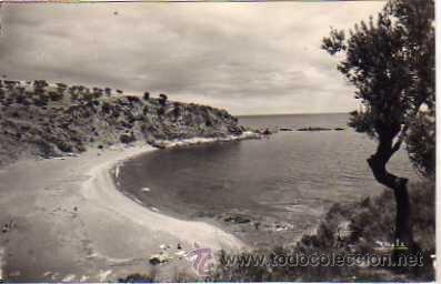 Postales: Costa Brava Llansa. Playa de Cau de Llop. Fotos Meli Circulada.