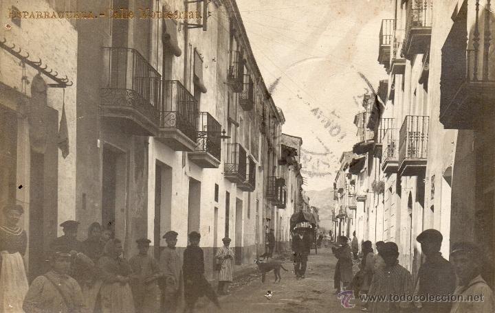 Postais: esparraguera. calle montserrat. fotogr&aacute;fica