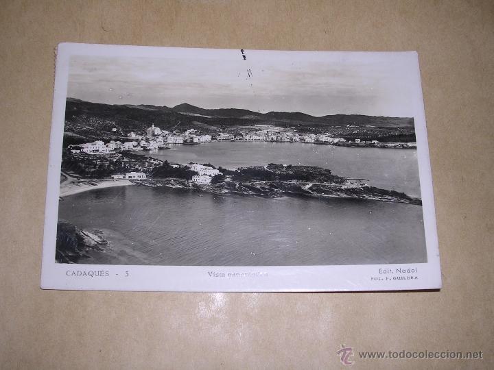 Postcards: CADAQUES - 3 VISTA PANORAMICA EDIT. NADAL - 14X9 CM.