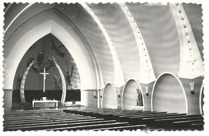 Postkarten: PONT DE SUERT.- IGLESIA NUEVA INTERIOR N&ordm; 5.-EDICIONES SICILIA