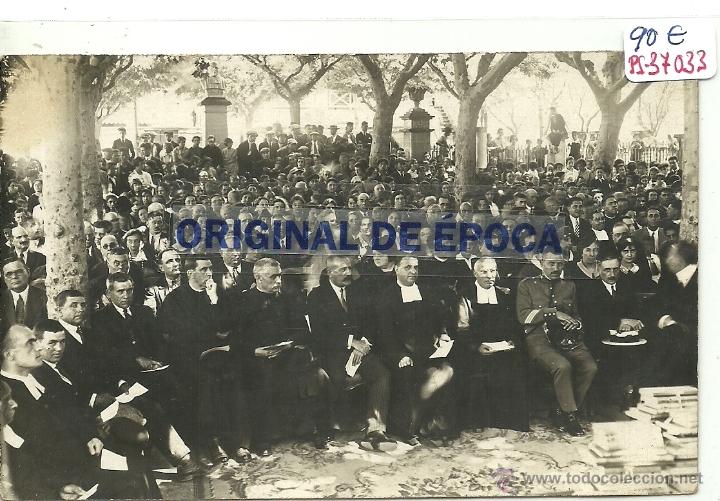 Postcards: (PS-37033)POSTAL FOTOGRAFICA DE MANLLEU-ACTO EN EL COLEGIO SAGRADO CORAZON