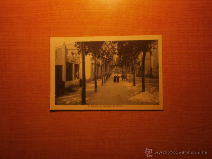 Postais: POSTAL BALNEARIO DE VALLFOGONA DE RIUCORP CIRCULADA