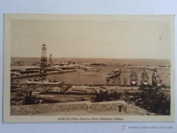 Postales: POSTAL BARCELONA, PUERTO - Foto 1