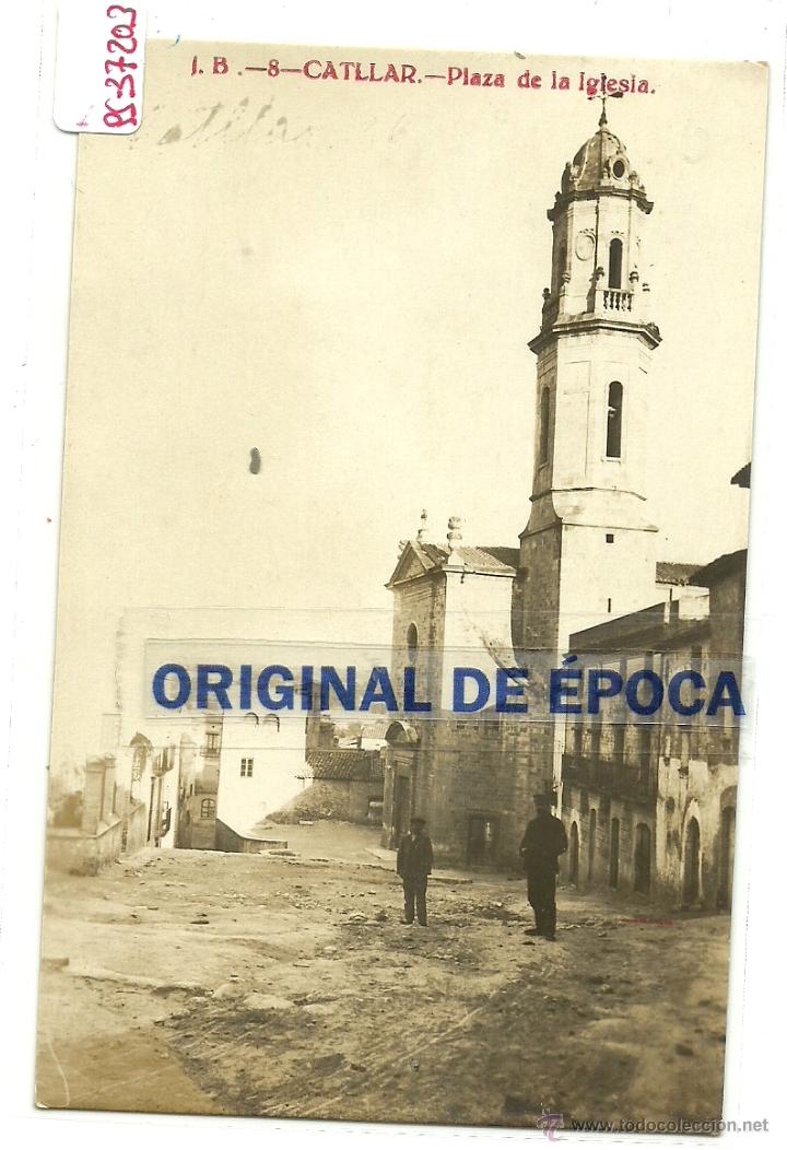 Postkarten: (PS-37203)POSTAL DE CATLLAR-PLAZA DE LA IGLESIA