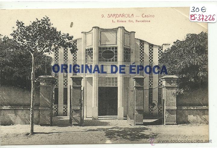 Postkarten: (PS-37226)POSTAL DE SARDA&Ntilde;OLA-CASINO