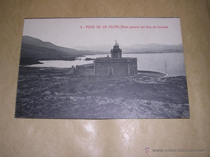 Postcards: 9 .- PORT DE LA SELVA . VISTA GENERAL DEL FARO DE SARNELLA 3560 FOTOTIP. THOMAS - 14X9 CM.