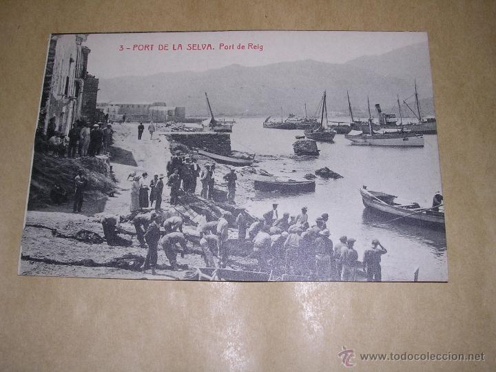 Postcards: 3 .- PORT DE LA SELVA . PORT DE REIG - 7909 - FOTOTIP. THOMAS 14X9 CM.