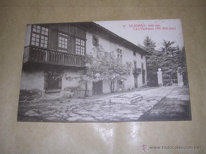 Postcards: 17 .- VILADRAU CA L'HERBOLARI  , 8288 FOTOTIP. THOMAS 14X9 CM.