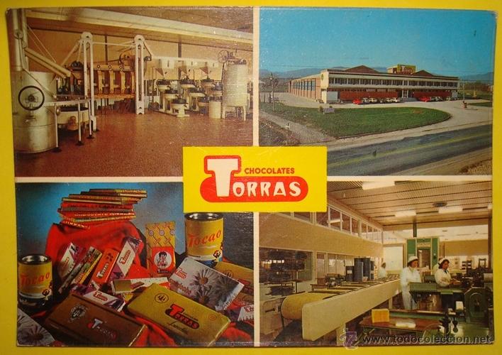 Postales: POSTAL CHOCOLATES TORRAS  A&Ntilde;O 1974 - Foto 1