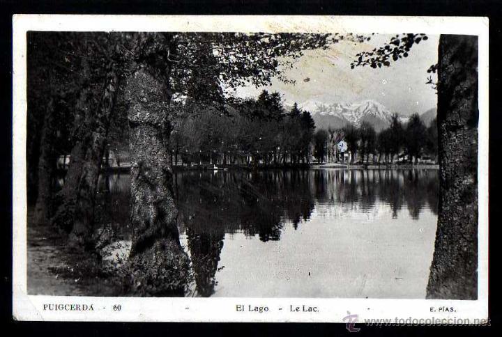 Postales: Puigcerd&aacute;. 60 El Lago. Circulada. - Foto 1