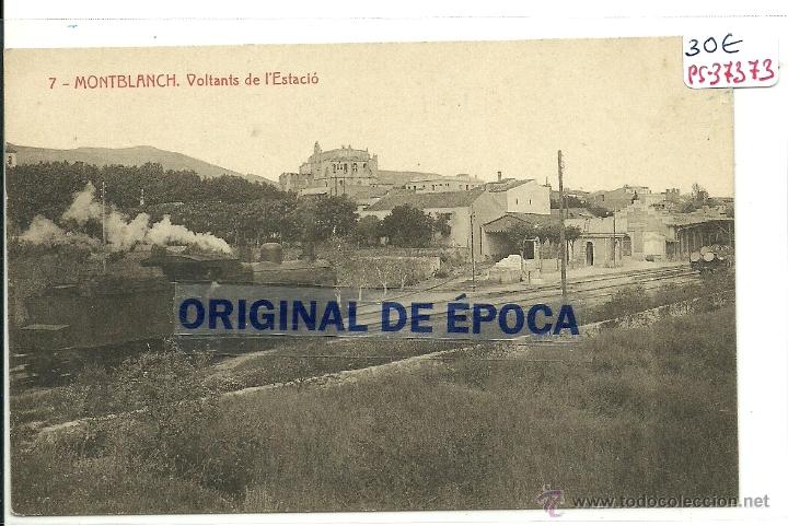 Postcards: (PS-37373)POSTAL DE MONTBLANCH-VOLTANS DE L&acute;ESTACIO