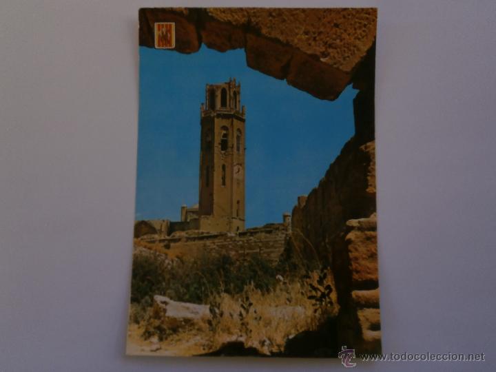 Postales: POSTAL DE LERIDA-SEO ANTIGUA Y MURALLAS-LABORATORIOS LLORENS-FRANQUEO MECANICO-21 x 15 Cm.