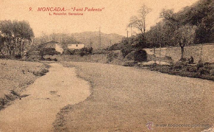 Postales: moncada. 9 font pudenta. roisin - Foto 1