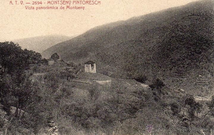 Postales: montseny. atv 2694 vista panor&aacute;mica