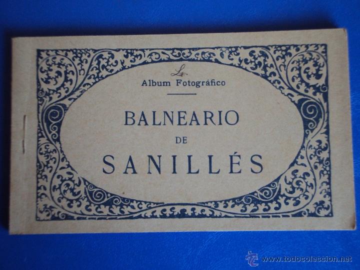 Postcards: (PS-37395)BLOCK DE 12 POSTALES BALNEARIO DE SANILLES-FOTOTIPIA THOMAS