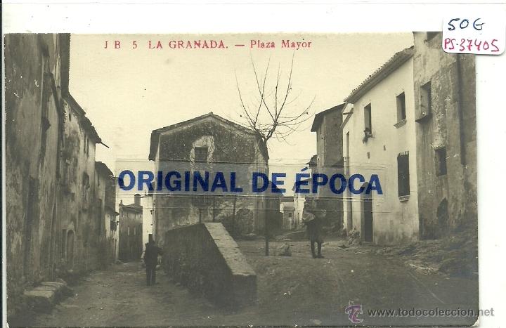 Postcards: (PS-37405)POSTAL FOTOGRAFICA DE LA GRANADA-PLAZA MAYOR