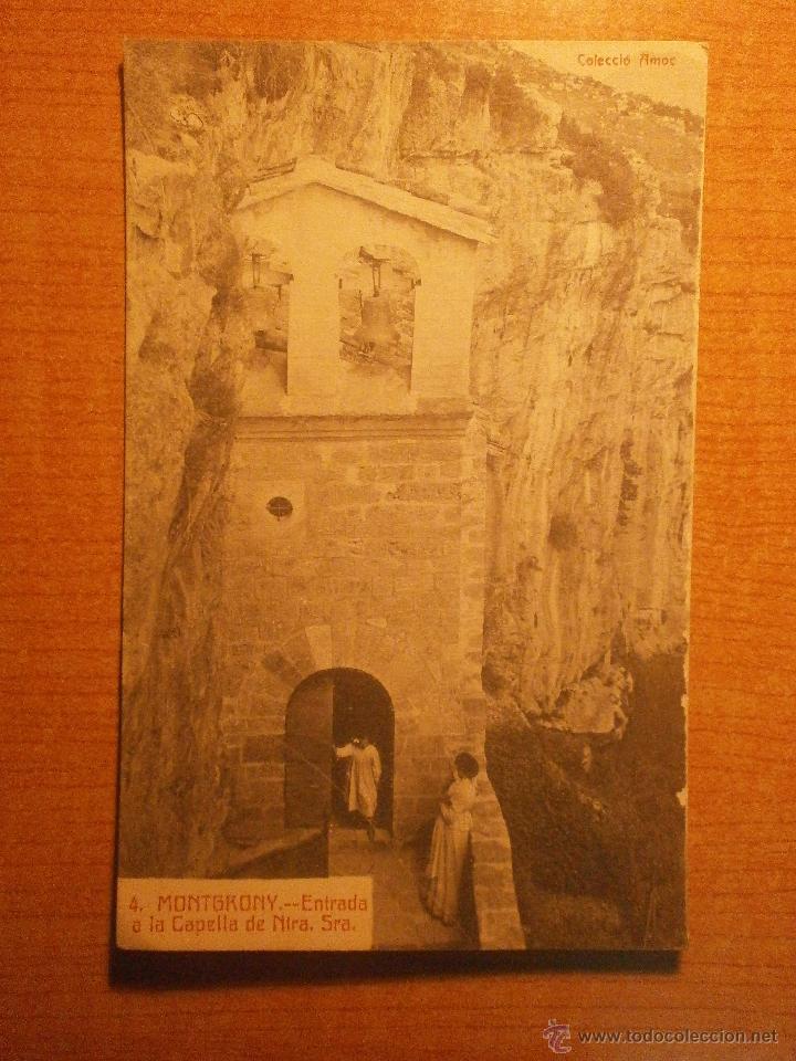 Postkarten: POSTAL MONTGRONY ENTRADA A LA CAPELLA DE NTRA.SRA  CPLECCION AMOC SIN CIRCULAR
