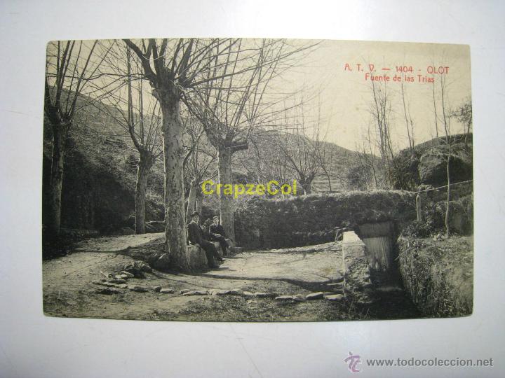 Postales: OLOT: FUENTE DE LAS TRIAS (1404) - POSTAL - Foto 1